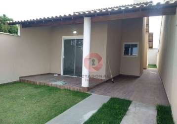 Casa com 2 dormitórios à venda, 99 m² por r$ 470.000,00 - jardim atlântico leste (itaipuaçu) - maricá/rj