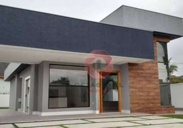 Casa com 3 dormitórios à venda, 108 m² por r$ 709.000,00 - jardim atlântico central (itaipuaçu) - maricá/rj