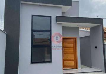 Casa com 3 quartos à venda, 80 m² por r$ 590.000 - barroco (itaipuaçu) - maricá/rj