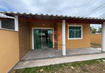 Casa com 2 dormitórios à venda, 80 m² por r$ 320.000 - ponta negra - maricá/rj