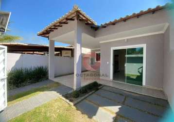 Casa com 3 dormitórios à venda, 98 m² por r$ 359.000,00 - jardim interlagos (ponta negra) - maricá/rj