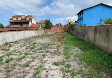 Terreno à venda, 480 m² por r$ 300.000,00 - jardim atlântico leste (itaipuaçu) - maricá/rj