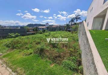 Terreno à venda, 169 m² por r$ 170.000,00 - água verde - blumenau/sc