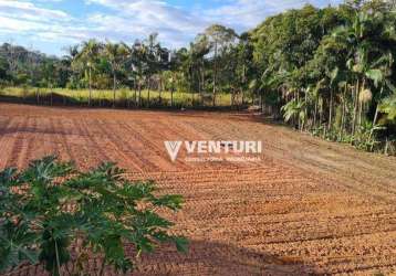 Terreno à venda, 4182 m² por r$ 1.380.000,00 - carijós - indaial/sc