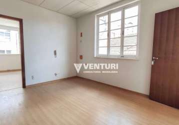 Sala para alugar, 48 m² por r$ 1.175,00/mês - centro (blumenau) - blumenau/sc