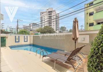 Apartamento com 2 dormitórios para alugar, 93 m² por r$ 3.936,21/mês - vila nova - blumenau/sc