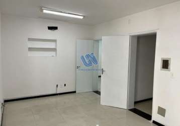 Conjunto de sala comercial para alugar na barra com 80m2