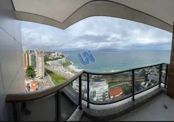 Mansão morro ipiranga residence nascente 4 suítes 210m2 na barra