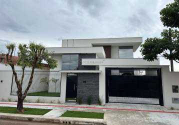 Casa em condomínio fechado à venda na rua chico buarque de holanda, 99, residencial aquarela brasil, sinop por r$ 1.590.000