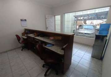 Sala comercial para alugar na rua das monções, jardim, santo andré, 124 m2 por r$ 10.000