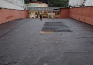 Terreno comercial para alugar na avenida dom pedro ii, jardim, santo andré por r$ 9.900