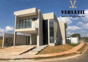 Casa para venda em cidade ocidental, residencial e comercial damha, 4 dormitórios, 3 suítes, 6 banheiros, 3 vagas