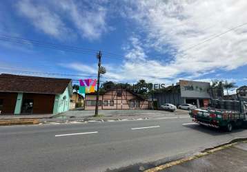 Terreno comercial e residencial à venda com 3.099 metros quadrados no bairro glória, joinville/sc.