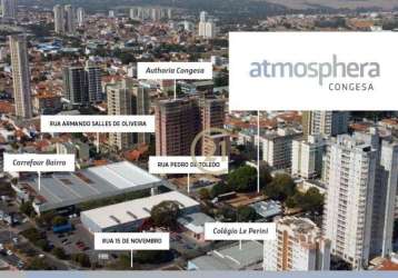 Apartamento com 3 quartos à venda, 88 m² por r$ 1.219.000 - edifício atmosphera - indaiatuba/sp