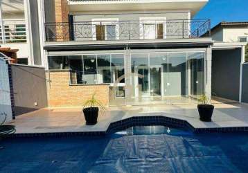 Casa com 4 dormitórios à venda, 318 m² por r$ 1.850.000,00 - loteamento green view village - indaiatuba/sp