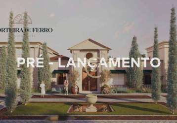 Pré-lançamento porteira de ferro residencial - terrenos à partir de 500 m²- te0621