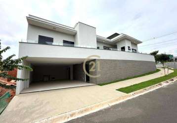 Casa com 3 dormitórios à venda, 204 m² por r$ 1.485.000,00 - jardim mantova - indaiatuba/sp