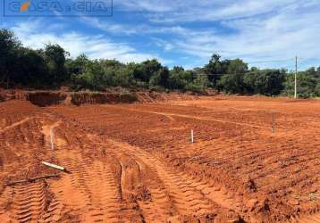 16 lotes planos com 162m² no jardim marabá