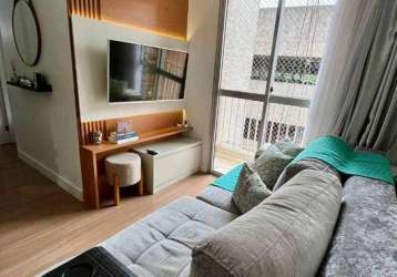 Apartamento com 2 dormitórios à venda, 48 m² por r$ 295.000,00 - jardim rossi - guarulhos/sp