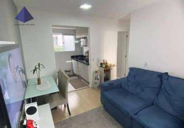 Apartamento com 2 dormitórios à venda, 37 m² por r$ 219.000,00 - jardim albertina - guarulhos/sp