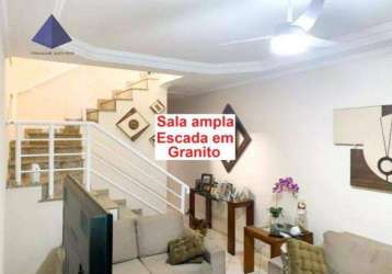 Sobrado com 3 dormitórios à venda, 125 m² por r$ 678.000,00 - jardim santa cecília - guarulhos/sp