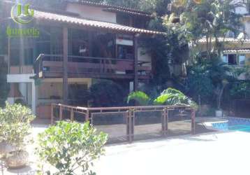 Casa com 4 dormitórios à venda, 319 m² por r$ 1.400.000,00 - itaipu - niterói/rj