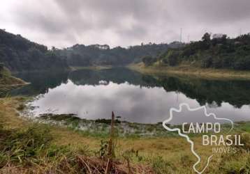 Ótima chácara 15.000 m², escriturada, beira de represa em jambeiro!