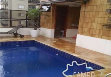 Lindo apartamento cobertura triplex 400m² em santos