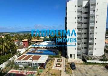 Apartamento no cond. vila do mar em buraquinho, lauro de freitas