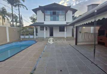 Casa com 5 dormitórios, 329 m² - venda por r$ 1.890.000,00 ou aluguel por r$ 6.401,16/mês - portal da torre - juiz de fora/mg