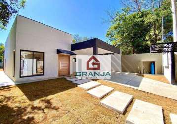 Casa com 3 dormitórios à venda, 143 m² por r$ 1.450.000,00 - granja viana - cotia/sp