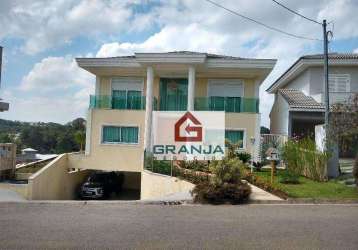 Casa com 4 dormitórios à venda, 734 m² por r$ 5.500.000,00 - granja viana - jandira/sp