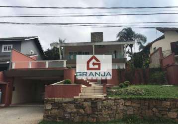 Casa com 3 dormitórios à venda, 420 m² por r$ 1.750.000,00 - granja viana - jandira/sp