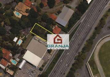 Terreno, 1319 m² - venda por r$ 2.638.000,00 ou aluguel por r$ 15.270,00 - granja viana - cotia/sp