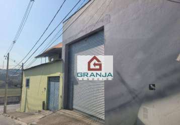 Galpão para alugar, 200 m² por r$ 5.800,00/mês - granja viana - cotia/sp