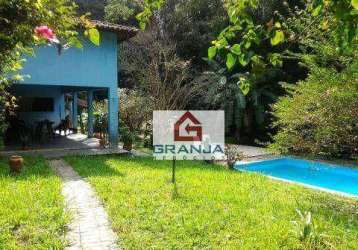 Casa com 5 dormitórios à venda, 400 m² por r$ 990.000,00 - granja viana - embu das artes/sp