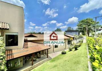 Casa com 4 dormitórios à venda, 445 m² por r$ 2.050.000,00 - granja viana - embu das artes/sp