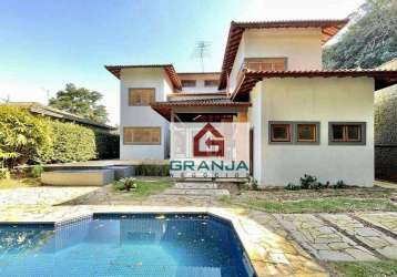 Casa com 4 dormitórios, 312 m² - venda por r$ 1.730.000,00 ou aluguel por r$ 14.000,00/mês - granja viana - carapicuíba/sp