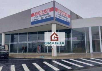 Galpão comercial com excelente oportunidade para supermercado - 1248m2 e 121 vagas