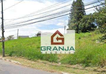 Terreno de 1400m2 em área estratégica na av. são camilo - granja viana - cotia