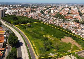 Terreno a venda em campinas/sp com 40.000,00m² - valor r$800,00m². frente para a rua sebastião da silva com 254m de extensão.