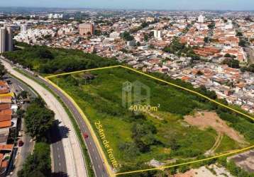 Terreno em campinas para incorporação. 40.000m² no bairro da cidade jardim, em frente ao novo brt.