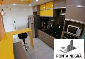 Ilhas gregas, 94m2, mobiliado, ponta negra