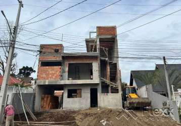 Sobrado com 3 dormitórios à venda, 166 m² por r$ 990.000,00 - bacacheri - curitiba/pr