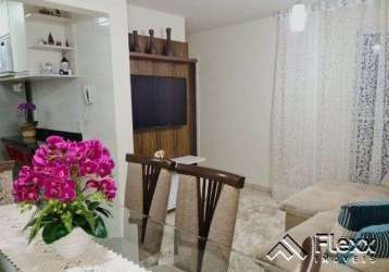 Apartamento com 2 dormitórios à venda, 47 m² por r$ 220.000,00 - santa cândida - curitiba/pr