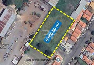 Terreno à venda, 6500 m² por r$ 11.700.000,00 - parque egisto ragazzo - limeira/sp