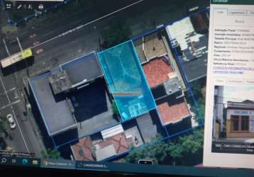 Terreno à venda na rua martim afonso, 261, são francisco, curitiba, 242 m2 por r$ 700.000