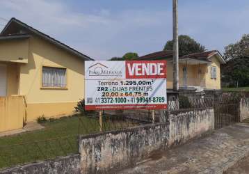 Terreno à venda na rua joão vendramin, 115, santa felicidade, curitiba, 1295 m2 por r$ 2.600.000