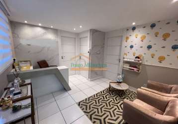 Sala comercial à venda na rua via veneto, 890, santa felicidade, curitiba, 48 m2 por r$ 520.000