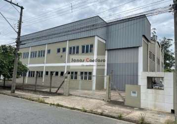 Galpão industrial para venda em cesar de souza no núcleo industrial, com cozinha, recepção, 2 salas adm., terreno de 1.500m², área construída de 730m²